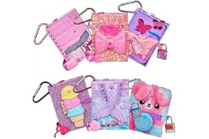 Cefa Toys Real Littles Mini journal intime avec 1 cadenas et 1 clé Modèle aléatoire adapté aux filles à partir de 6 ans