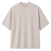 RANUD Erkek Oversize Fit Tiş&ouml;rt,%100 Pamuk, Yumuşak Fır&ccedil;alı Kumaş, OEKO-TEX Sertifikalı