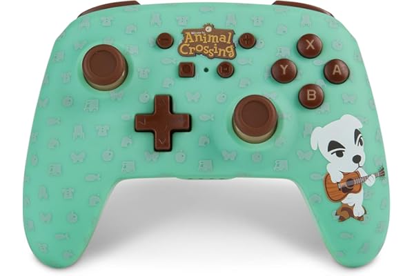 PowerA Enhanced Wireless Controller for Nintendo Switch - Animal Crossing: K.K. Slider