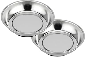 ADAKAT 2 sztuki w zestawie - Magnetyczna miska 100 mm z gumową podstawą