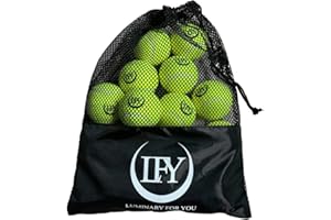 ‎LFY LUMINARY FOR YOU LFY Luminary for you Tennisbälle 15 Stück inklusive Mesh-Tragetasche Tennisbälle perfekt für das Training I Tennis-Unterricht I Freizeitspiele oder als Hundespielzeug