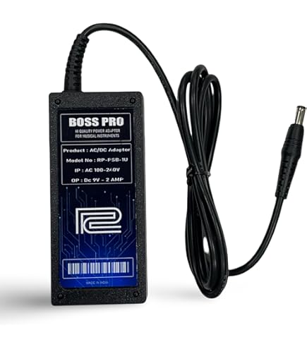 Roland PSB7-230EU Power Adaptor | Type F (230V EU) Officiële Voeding voor bepaalde Roland- en BOSS-Producten die een PSB-7U-Adapter Vereisen | Meerdere AC-Spanningen Beschikbaar