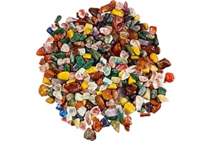 Indian Consigners 7 Chakra Crystal Chips 100g – Natural Healing Stones for Energy Balancing, Prosperity, Meditation, Reiki, and Home Decor – Mixed Gemstones for Spiritual Growth