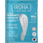 IROHA NATURE - Retinol skin microdarts patches 12 units | Niacinamide, Salicylic Acid, Zinc PCA, Hyaluronic Acid, Hydrocolloi