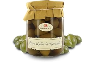 Brezzo Olive Belle de Cerignola en Salamoie, Interne, Noisette, 580 g