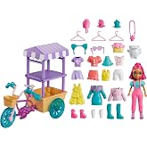 Polly Pocket Bisiklet Dolusu Moda: Margot (10 cm), Tatlılar, Giysiler ve Aksesuarlar, 25'ten fazla par&ccedil;asıyla, 4 yaş ve &uuml;zeri