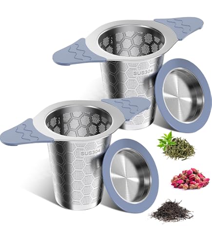 Infuseur à Thé Et Cuillère à Miel Joie En Forme D'abeille - Plastique Jaune, Acier Inoxydable - Gadget De Cuisine Pratique