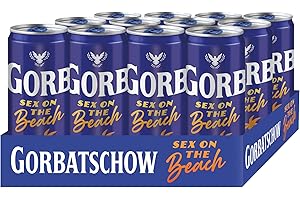 ‎GORBATSCHOW Wodka Gorbatschow Sex on the Beach (12 x 0.33 l) 10 prozent vol. Wodka Gorbatschow trifft auf den Cocktail Klassiker, Wodka Sex on the Beach, fertig gemixt direkt aus der Dose genießen