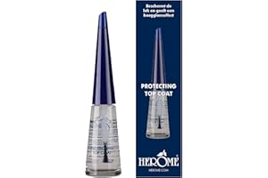 Herome Top Coat Protettivo - crea un rivestimento duro e protettivo sulla parte superiore delle unghie, prevenendo danni alle unghie e/o allo smalto. Fa risaltare il colore del tuo smalto - 10ml.