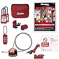 Master Lock MAINTKIT-EN M/Lock General MAINTAINCE Lockout/TAGOUT KIT, Various, 23.0 cm x 18.2 cm x 5.6 cm