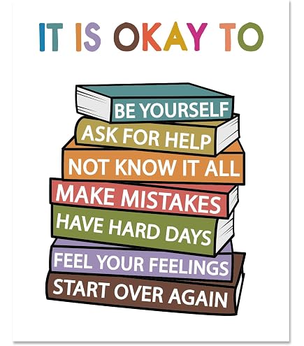 Okhobby Motivations-Banner & Poster 'Throw Kindness Around Like Confetti' – Segeltuch, 34,3 X 99,1 Cm