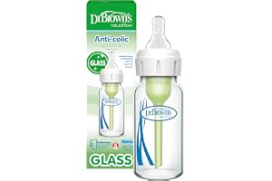Dr. Brown's anti-kolik alternativ + smalt glas babyflaska, 13 g, 1-pack