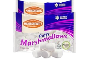 Manischewitz Gluten Free Marshmallows 283g (Pack of 2 = 566g) | Fat Free, Low Sodium, No Cholesterol, Meat Free, Kosher for Passover & Year Round
