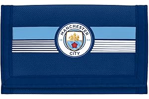 FOCO Officially Licensed Football Club Team Crest Logo Ultra Wallet Credit Card Holder (Manchester City FC)