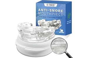 DIVIDERMY Transparente Ferula Antironquidos, Férula Antirronquidos y Anti Bruxismo,Prevenir el Bruxismo,Dispositivos Ajustable y Reutilizable Anti Ronquidos,Ayuda a Reducir los Ronquidos y Ayudar a Dormir