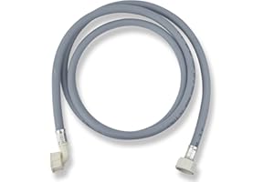 STABILO SANITAER Stabilo-Sanitaer Zulaufschlauch 3/4 Zoll 2m Anschluss gerade/Winkel Anschlußschlauch Waschmaschinen Geschirrspüler Schlauch Wasserschlauch Zulaufschläuche