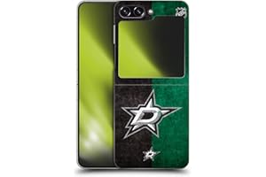 Head Case Designs Licenza Ufficiale NHL Mezzo afflitto Dallas Stars Custodia Cover dura per Parte Posteriore Compatibile con Samsung Galaxy Z Flip5