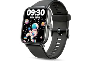 LODIMEKE Kids Smart Watch, 1.8''Fitness Tracker, 100+ Sports Modes Kids Watch, Heart Rate & Sleep Tracker, Stress & SpO2 Monitor, Step Counter, Alarm Clock, Games, Swimming Watch for Boys Girls Teens Aged 5+