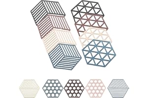 Furforstk Posavasos 13 Piezas Posavasos absorbentes Lavable Posavasos Silicona Más Antideslizante Coasters, Coasters for Drinks, Posavasos Originales para Bebidas, Tazas, Bar, Vaso