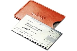 JUNLEGO Gitarren-Action-Messgerät, Saitenhöhe-Messgerät für Gitarre