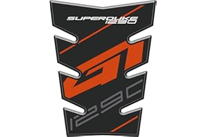 GREATEST SELLER Tankpad aus Kunstharz, 3D-Effekt, kompatibel mit K.T.M. SuperDuke 1290 GT v1