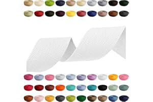 CARTONARE Sangle de 2 m, 5 m, 10 m, 50 m, 50 couleurs, largeur 10 mm, 15 mm, 20 mm, 25 mm, 30 mm, 40 mm, 50 mm, sangle de sac en polypropylène, idéale pour les projets de bricolage, l'artisanat et l'extérieur