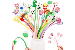SULOLI 30 Pezzi Penne Regalo,Penna Cute Kawaii Colorati,Penne Divertenti,Gadget Regalini Fine Festa Compleanno