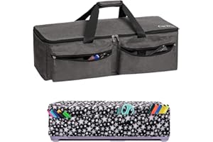 CACTIYE Sac de Transport Compatible avec Cricut Explore Air et Maker, Sac fourre-Tout étanche Compatible avec Cricut Explore Air and Supplies