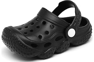 INMINPIN Unisexe Enfants Sabots Fille Garçon Bébé Sandales de Jardin Eté Antidérapant Légère Chaussures de Plage et Piscine