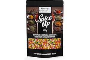 GENERISCH Spice Up Kandierte Fenchelsamen 100g – Sugar Coated Fennel Seeds – Süß & erfrischend – Traditioneller indischer Mukhwas – Für frischen Atem & bessere Verdauung – Ideal nach dem Essen