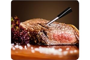 PRECORN Termometr do grilla, bezprzewodowy, do piekarnika, grilla, kuchni, wędzarni, gotowania, termometru do mięsa, w zestawie termometr Bluetooth