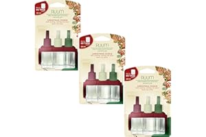 RUUM Nachfüllflakons 3er Pack je 20 ml Christmas Cookie - Hochwertiger Raumduft Nachfüller - Kompatibel mit Febreze & Ambi Pur 3Volution Duftstecker - Lufterfrischer Nachfüller für Duftvielfalt