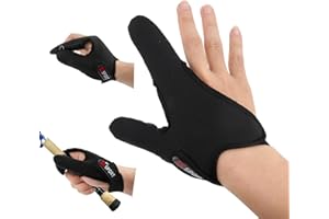 LA HUATE Fishing Protective Gloves Finger Stall Fishing Accessories Casting Gloves Fishing