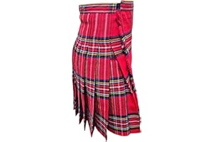 TARTANCITY Kids Scottish Kilt Outfit - Royal Stewart, Black Watch, Pride of Scotland Tartan | Boys & Girls Traditional Highland Dress