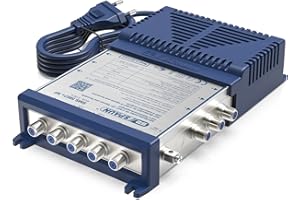 Spaun SMS 5607+ NF - Kompakt-Multischalter - für 6 Teilnehmer und 1 SAT- Qualität Made in Germany - Multiswitch, Matrix