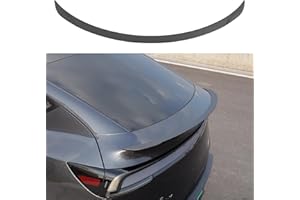 ‎TOPABYTE TOPABYTE Spoiler für Tesla Model Y Juniper 2025 2026 Neue Launch Serie Zubehör, Performance Heckspoilerlippe Heckspoiler Flügellippe ABS Rear Spoiler Wings Tail Rear Trunk Lip (Matt Carbon)