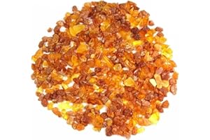 ‎WUNDERSTEIN24 Natürlicher Baltischer Bernstein roh Ø ca. 5 – 10 mm Edelsteine Heilsteine Wassersteine Glückssteine - Schätze der Natur (Packung Nr. 4 mit 100 g)