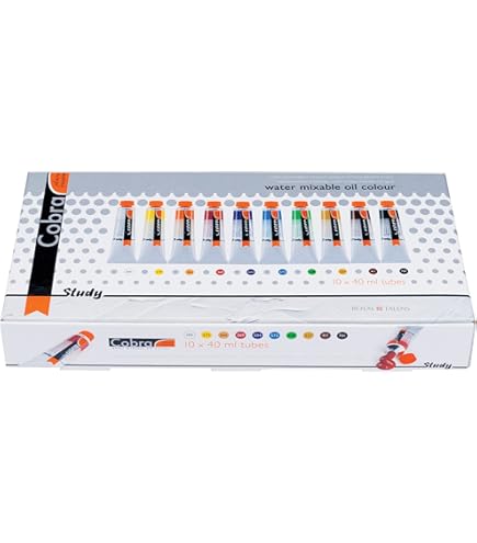 10 Tubetti Colore ad Olio 18 ml - Disegno e colori - Primo | Che Giochi