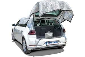 Walser Stay Cool samochodowa osłona przeciwsłoneczna, żagiel przeciwsłoneczny, 4 x 6 m, ochrona przed promieniowaniem UV, akcesorium kempingowe z oczkami, do zacieniania