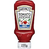 Salsa Heinz Tomato Ketchup con 50% in Meno di Sale e Zucchero 235g