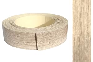 EisenRon - Cinta de melamina para bordes (45 mm x 5 m, con adhesivo termofusible), color gris