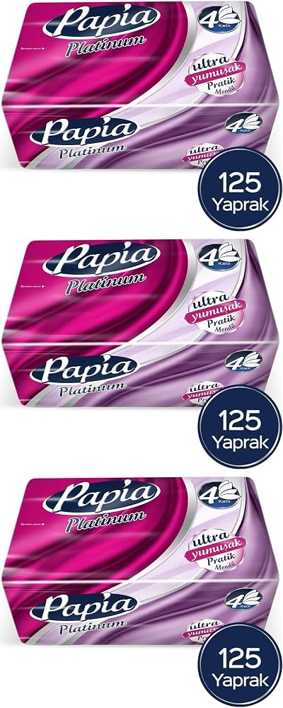 Papia Platinum Pe Mendil (3 paketi)