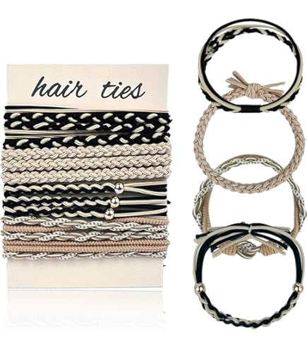 Braccialetti Per Capelli K'lani – 2 In 1: Bracciale Ed Elastico – Accessorio Moda Donna – Per Coda Di Cavallo E Polso