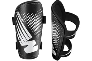 ‎WONARBY Schienbeinschoner Kinder Fussball Shin Pads - Fußball Ausstattung Mit Verstellbarem Klettverschluss- Leicht Langlebig rutschfest Aeeignet für Jungen Mädchen im Alter von 2 bis 18 Jahren - Lila Medium