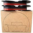 Remington Typewriter Ribbon - Double Pack - BSIE TYPEWRITERS - (2 x Black & Red)