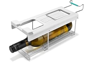 Joseph Joseph FridgeStore Soporte Plegable de Botellas Vino, Portabotella de Nevera, para Estantes de 26–38 cm