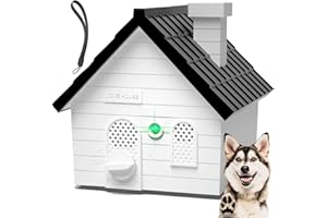 TYVIFKE Dispositivo antiladridos para perros ultrasónicos para perros antiladridos, automático ultrasónico para perros dispositivo 50 pies, impermeable seguro herramienta anti-ladridos para perros