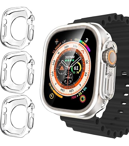 VILLCASE 4pezzi Pellicola Protettiva per Schermo Orologio