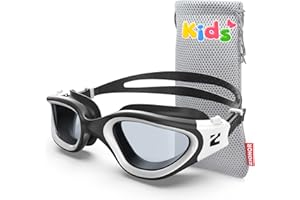 ZIONOR Gafas de natación para niños, G1MINI polarizadas/no polarizadas, cómodas, para niños, antiniebla, protección UV, gafas de natación para niñas y niños (años 3-14)
