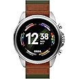 Fossil Gen 6 Men's Smartwatch with AMOLED Screen, Snapdragon 4100+ Wear Platform, Wear OS by Google, Google Assistant, SpO2, Wellness Features and Smartphone Notifications